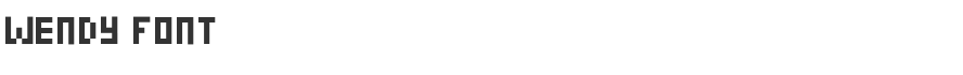Wendy Font