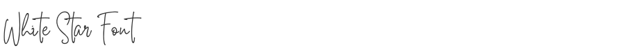White Star Font