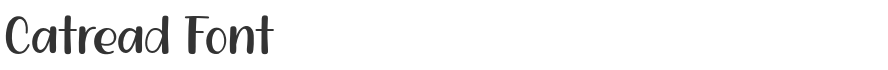 Catread Font