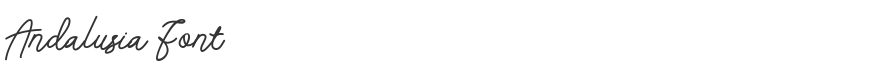 Andalusia Font