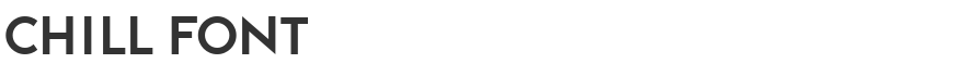 Chill Font