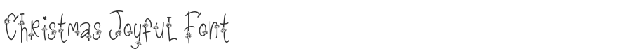 Christmas Joyful Font