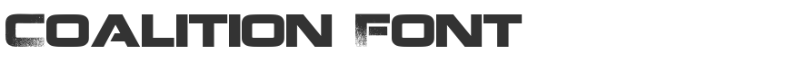 Coalition Font