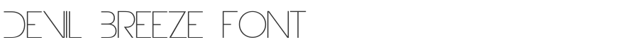 Devil Breeze Font