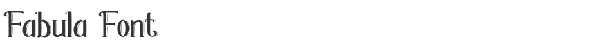 Fabula Font