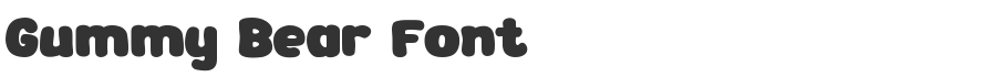 Gummy Bear Font