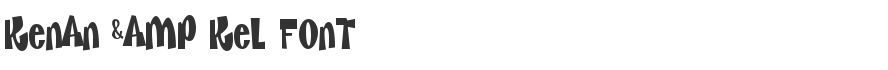 Kenan & Kel Font