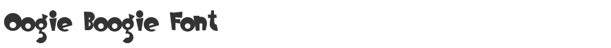 Oogie Boogie Font