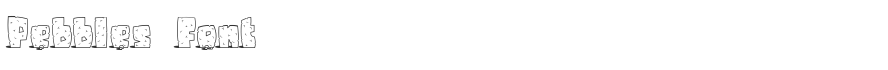 Pebbles Font