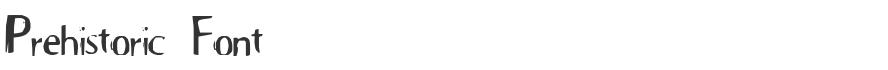 Prehistoric Font