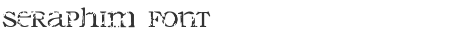 Seraphim Font