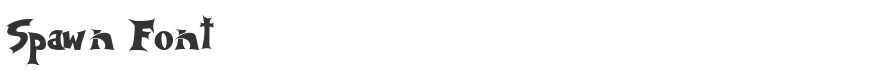 Spawn Font