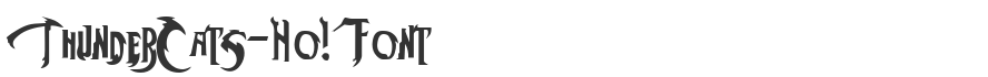 ThunderCats-Ho! Font