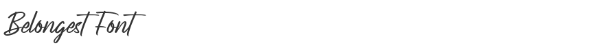 Belongest Font