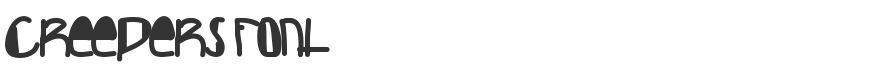 Creepers Font