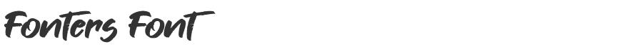 Fonters Font