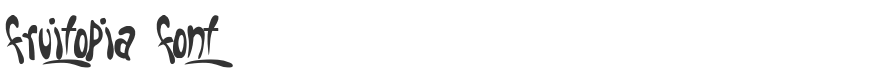 Fruitopia Font