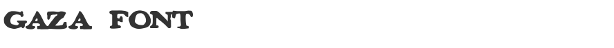 Gaza Font