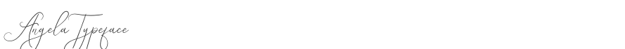 Angela Typeface