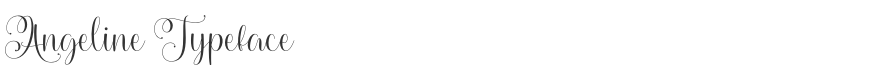 Angeline Typeface