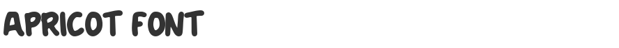 Apricot Font