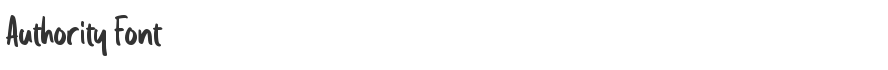 Authority Font