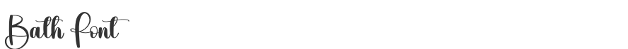 Bath Font