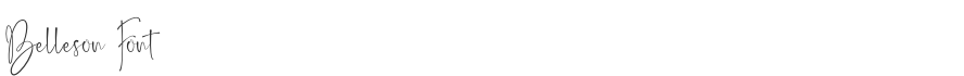 Belleson Font