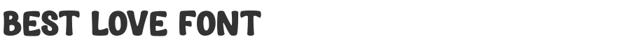 Best Love Font