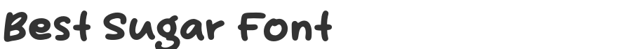 Best Sugar Font