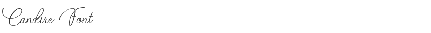 Candire Font