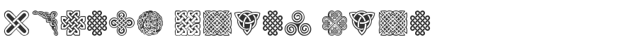 Celtic Knots Font