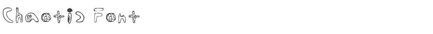 Chaotic Font
