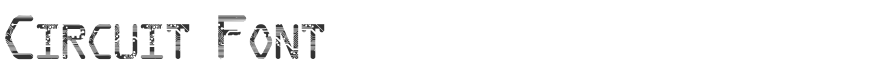 Circuit Font