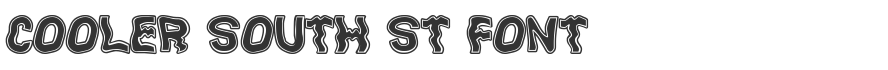 Cooler South St Font