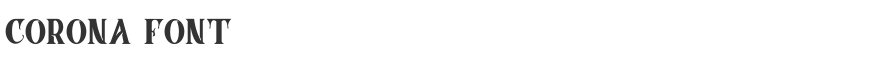 Corona Font