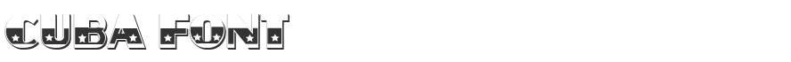 Cuba Font
