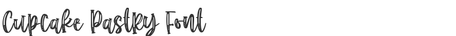 Cupcake Pastry Font