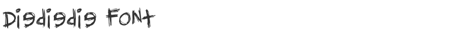 Diediedie Font