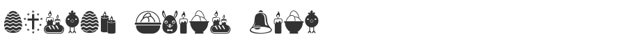 Easter Icons Font