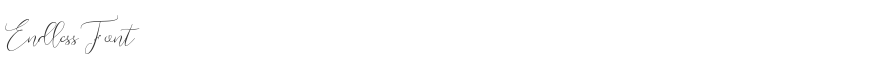 Endless Font