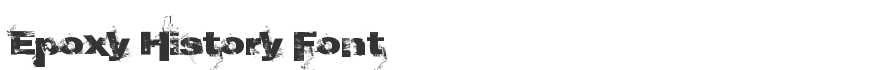 Epoxy History Font