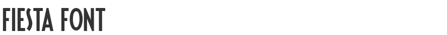 Fiesta Font