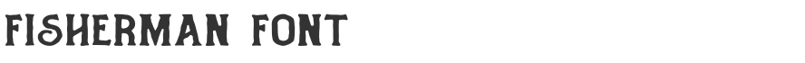 Fisherman Font