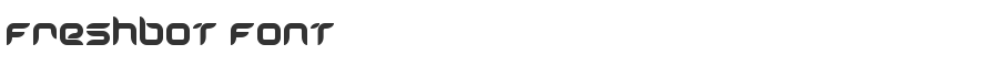 Freshbot Font