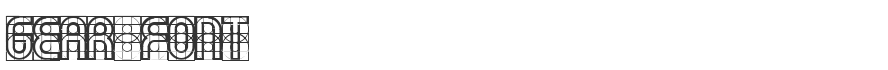 Gear Font