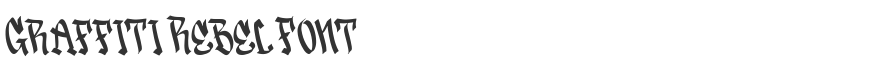 Graffiti Rebel Font