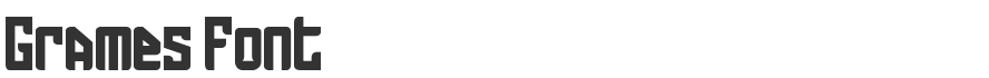 Grames Font