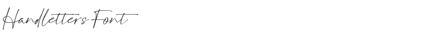 Handletters Font