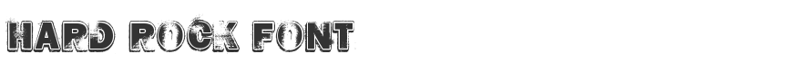 Hard Rock Font